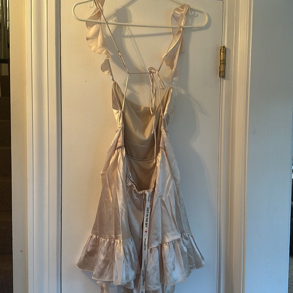 Lucy in the Sky for and flare dress, champagnes (size small) - Picture 5 of 7